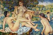 Pierre-Auguste Renoir The Large Bathers, oil painting